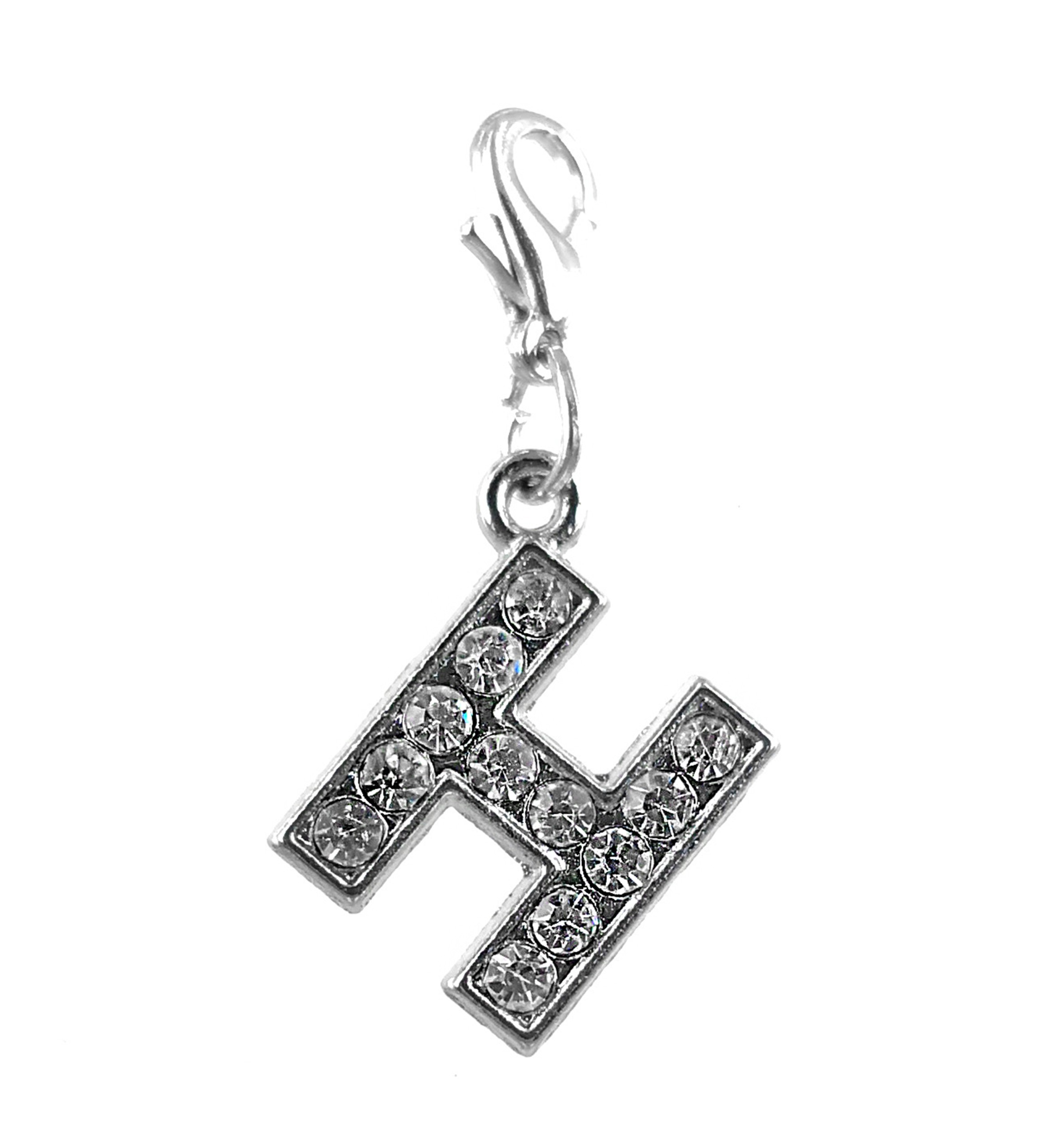 

Charms zawieszka charms litera H z cyrkoniami