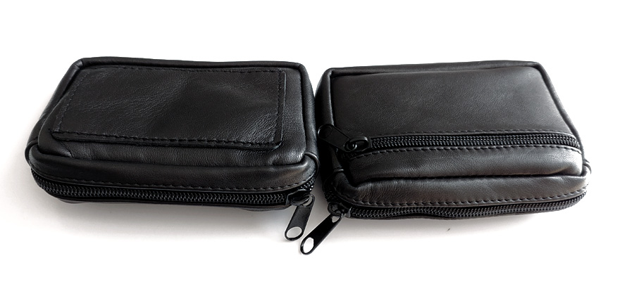 PRAKTYCZNA MAŁA SKÓRZANA SASZETKA DO PASKA -POLSKA Rodzaj do paska