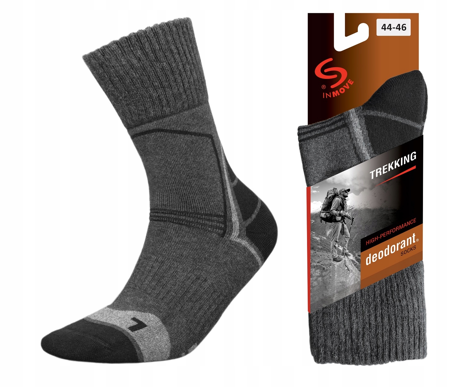 

Jjw markowe skarpety Trekking Deodorant 44 46