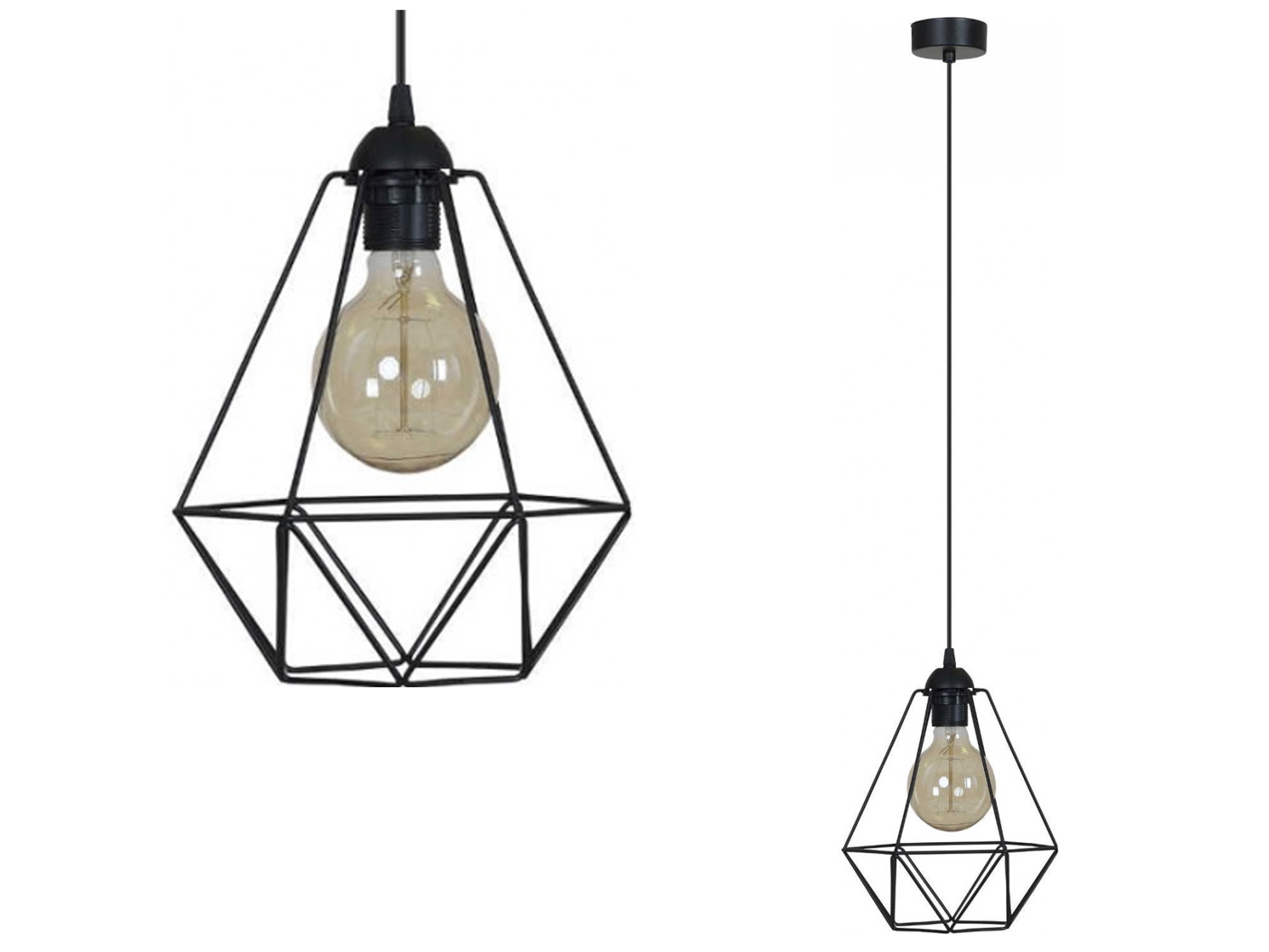 

Oryginalna Lampa Wisząca Loft Retro Edison 1x60W