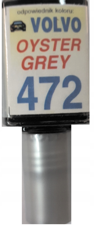 Volvo 472 Oyster Grey Lakier Samochodowy Zaprawka Do Rys 10 ML Arasystem