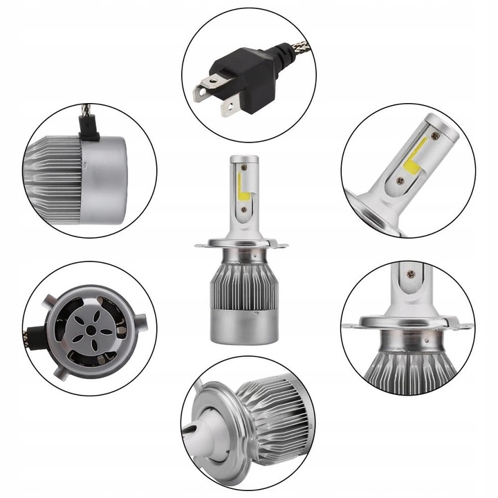 Luces LED H7 / H1 / H3 / HB4 / HB3 / H11 ZesfOr®