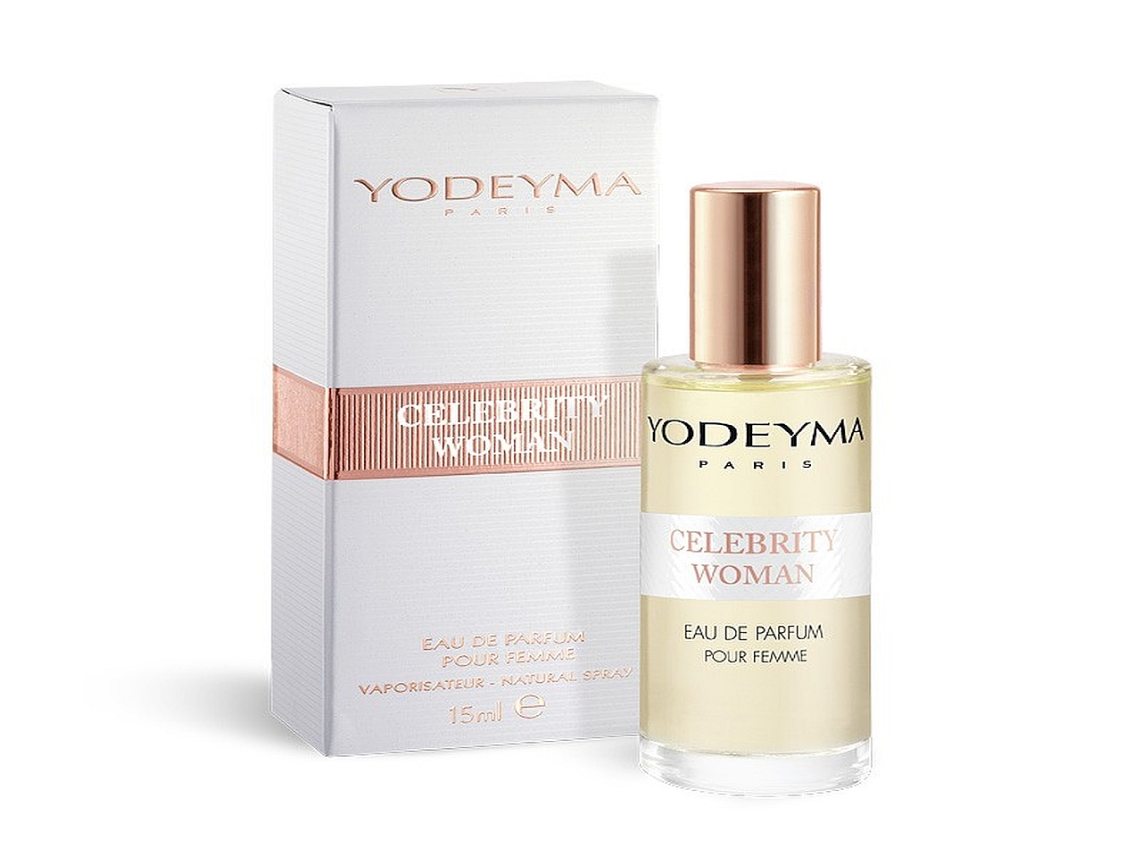 PERFUMY DAMSKIE Celebrity Woman 15ml YODEYMA HIT EAN (GTIN) 8436022350113