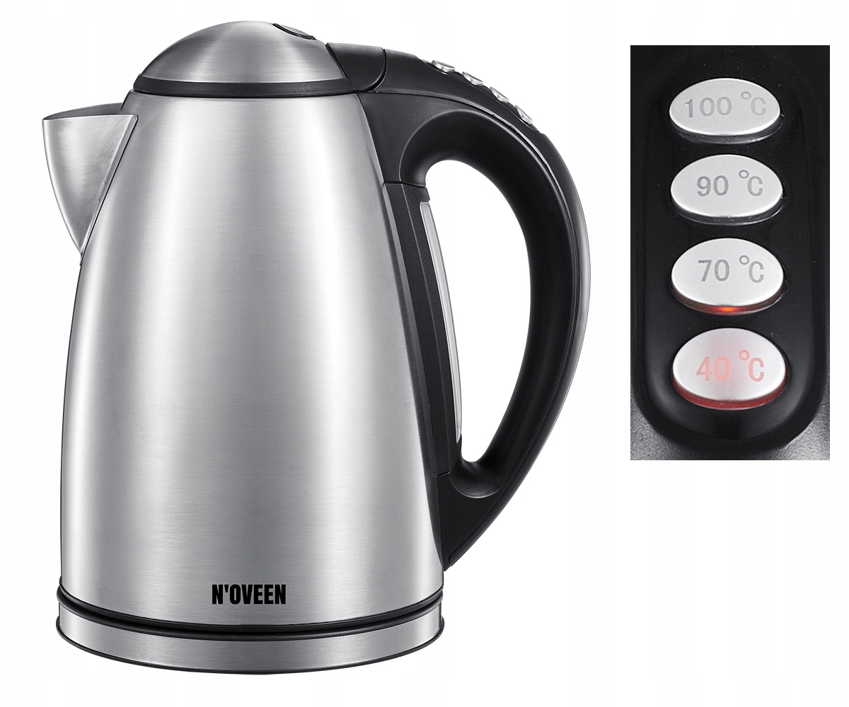 

Czajnik Z Regulacją Temperatury EK1501 Inox 1,7 L