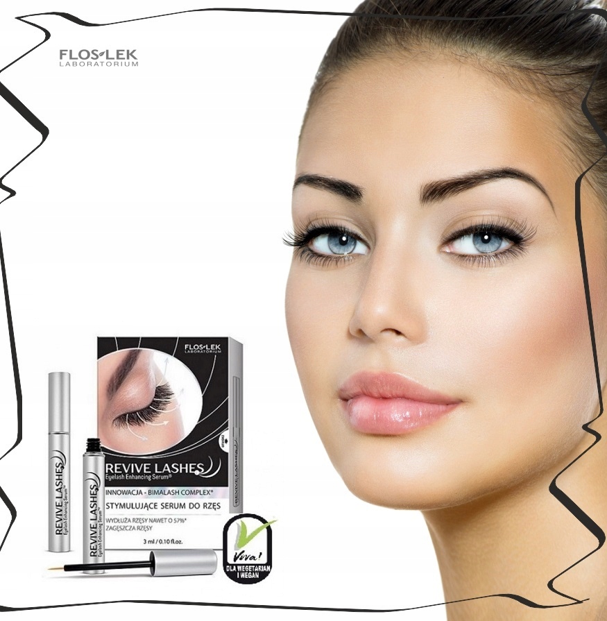 Flos-Lek REVIVE LASHES serum do rzęs 3 ml HIT! Marka Floslek