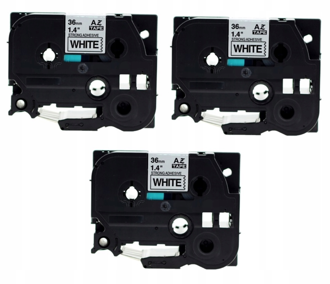 

3 Sztuki Taśma Do Brother TZe-S261 36mm Biała S261