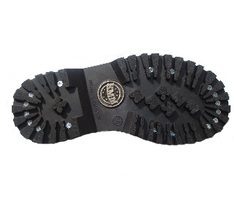 Glany KMM Niskie Black Rozmiar 42 Całość SKÓRA Długość wkładki 27.5 cm