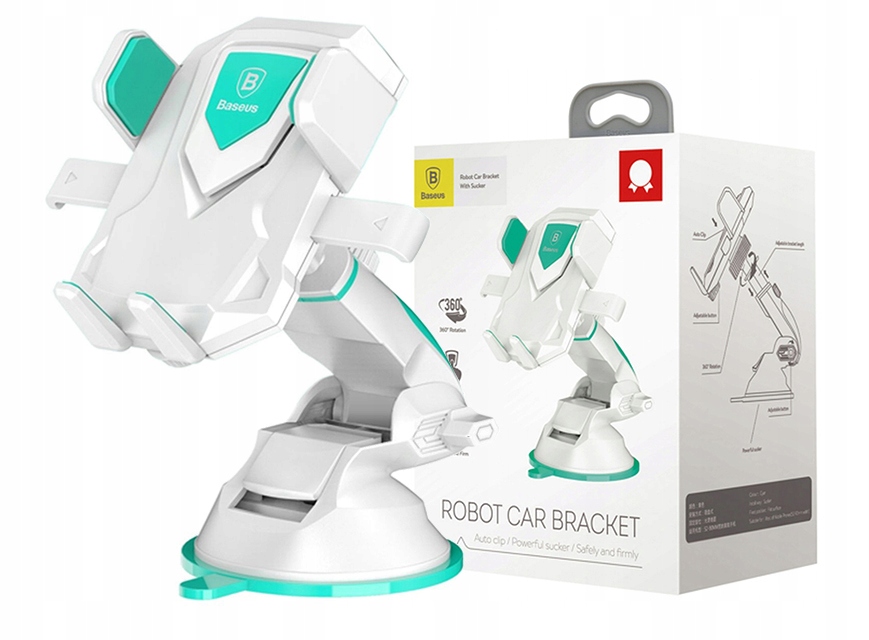 

Uchwyt Samochodowy Baseus Robot Na Szybę Lub Deskę