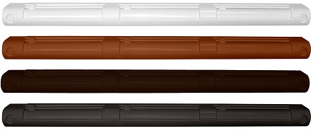 Nawiewnik do okna okien VT 101 CIEMNY BRĄZ/BIAŁY EAN (GTIN) 5901122650089