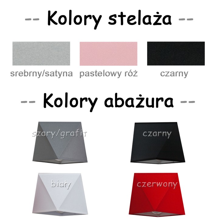 Lampa / Lampka DIAMOND 3D stołowa nocna mozna LED Kolekcja DIAMOND 3D