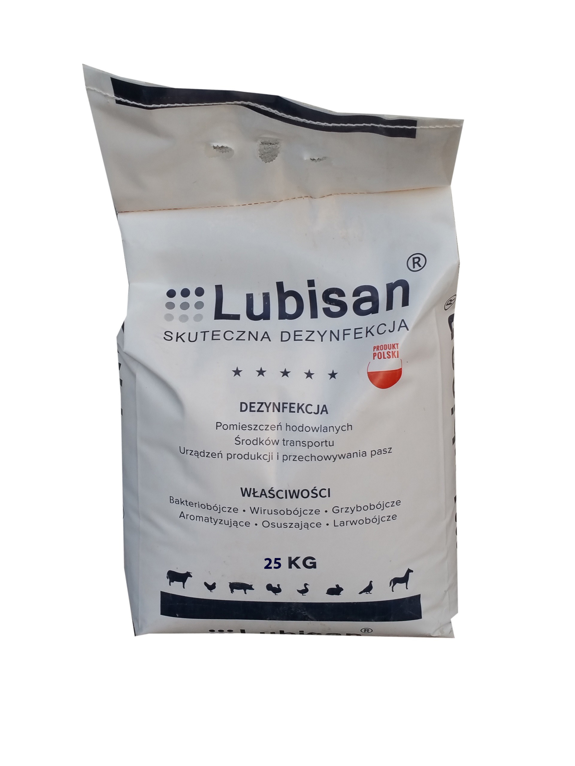 

dezynfekcja Odkażanie Lubisan Ferm drobiu 25kg