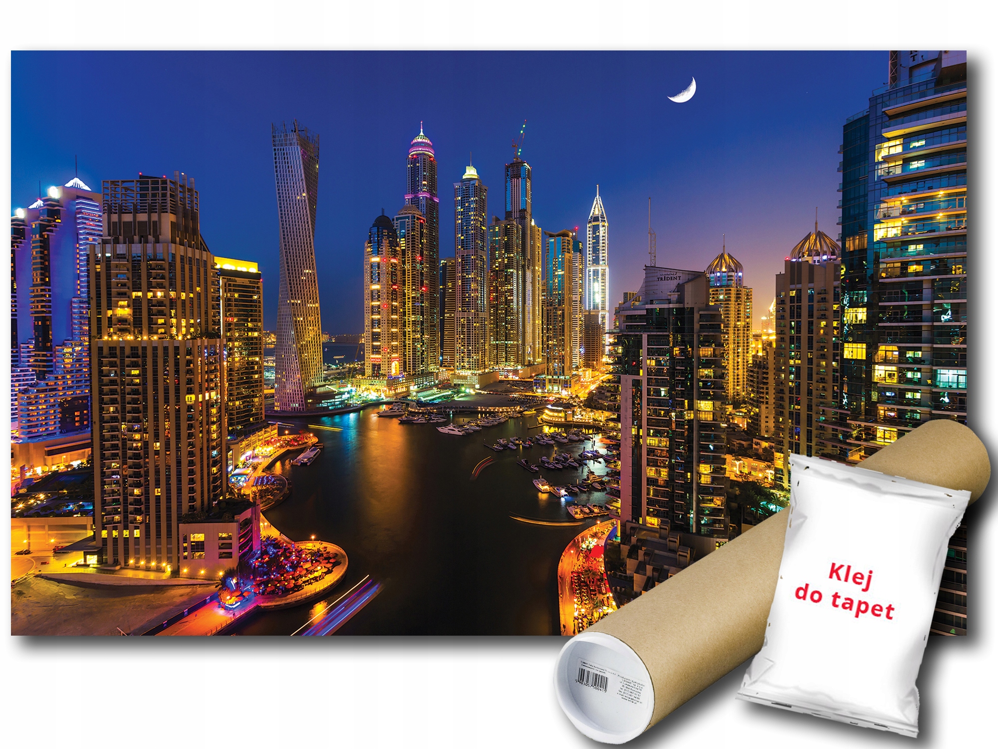 Fototapeta Dubaj V Noci 1D Fxl 208x146 F1672