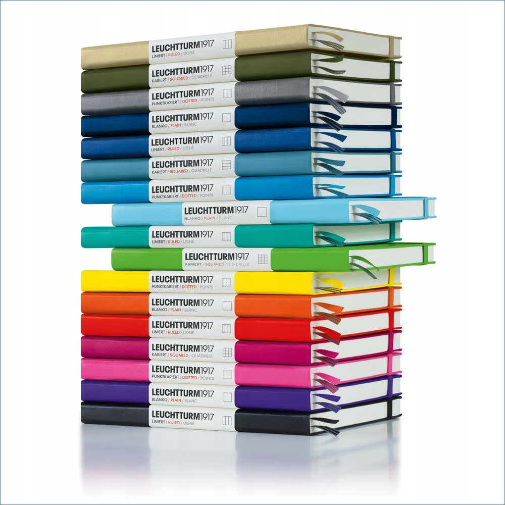 LEUCHTTURM1917 Notatnik Notes Medium A5 Kropka bullet journal Rozmiar A5