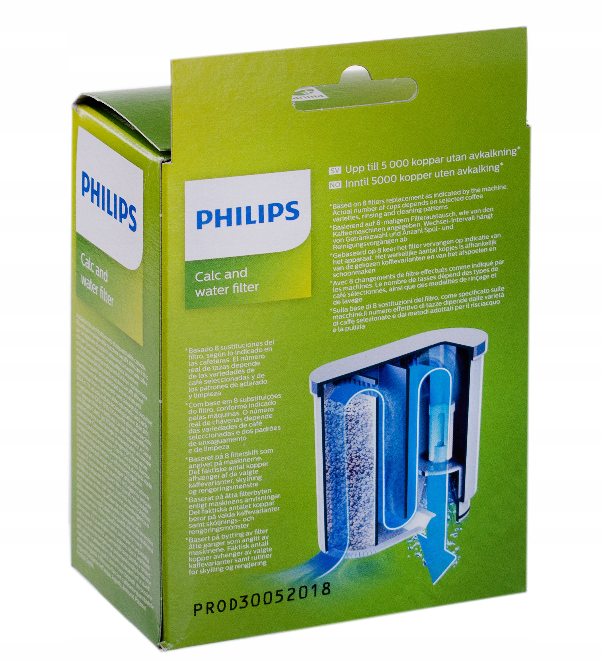 Philips Saeco Filtr AquaClean do ekspresu CA6903 Marka Philips