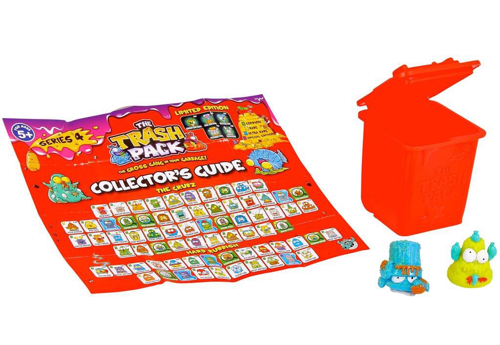 TRASH PACK 2 śmieciaki w kontenerze 68114 SERIA 4 Marka inna