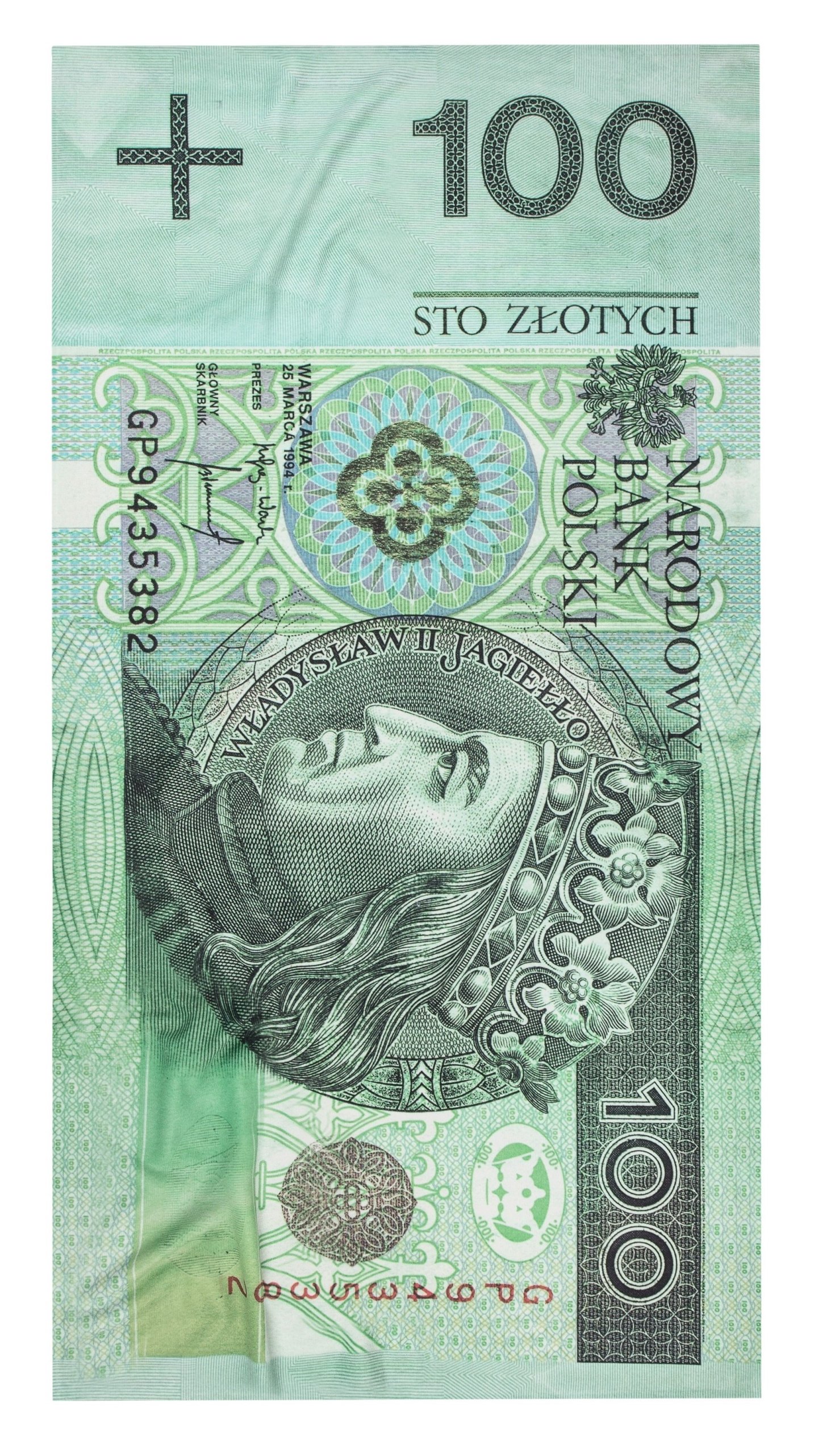 

Ręcznik Milionera banknot 100 zł 80x160 cm Gadżet