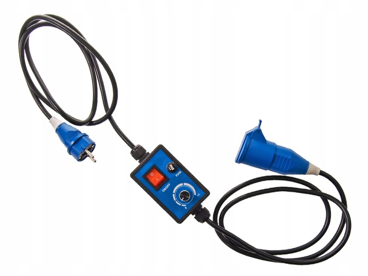 Stmívač na kabelu 3 m pro lampy s nepřetržitým světlem Fresnel do výkonu 2000