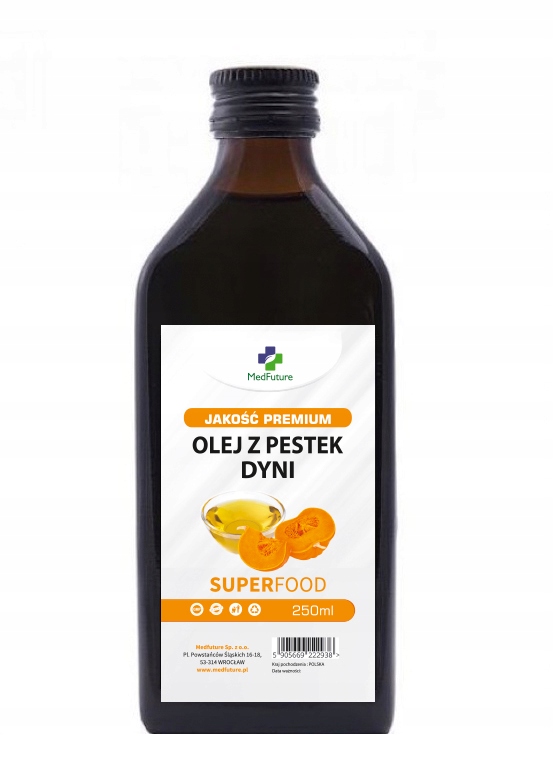 

Olej Z Pestek Dyni 250ml Tłoczony Na Zimno dynia