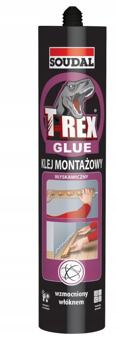 

Soudal Klej Montażowy T-rex Błyskawiczny