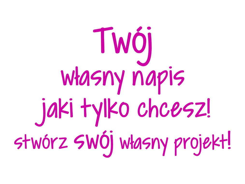 

Twój Własny Wzór Napis naklejki naklejka na ścianę