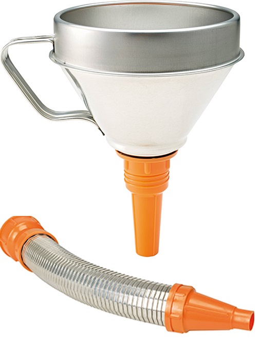 PRESSOL GERMANY Lejek metalowy do paliwa z rurka