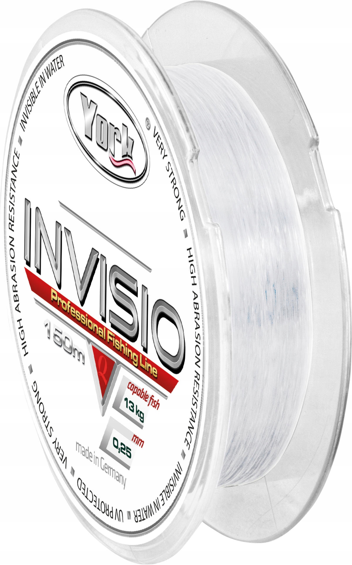 NOWOŚĆ ŻYŁKA YORK INVISIO 0,16mm/150m/6,5kg !!! Marka York