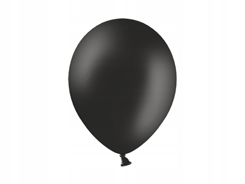 

Balon balony ślub 30 cm Pastel Czarny 10 szt