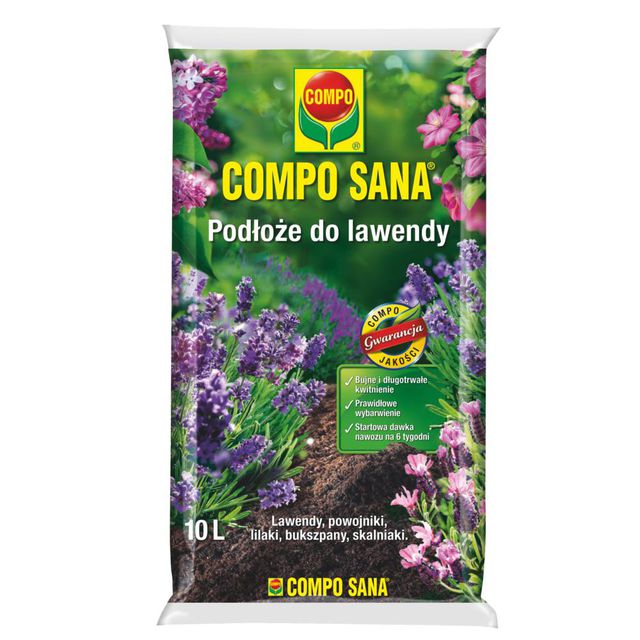

Podłoże Do Lawendy 10L Compo Powojniki Lilaki