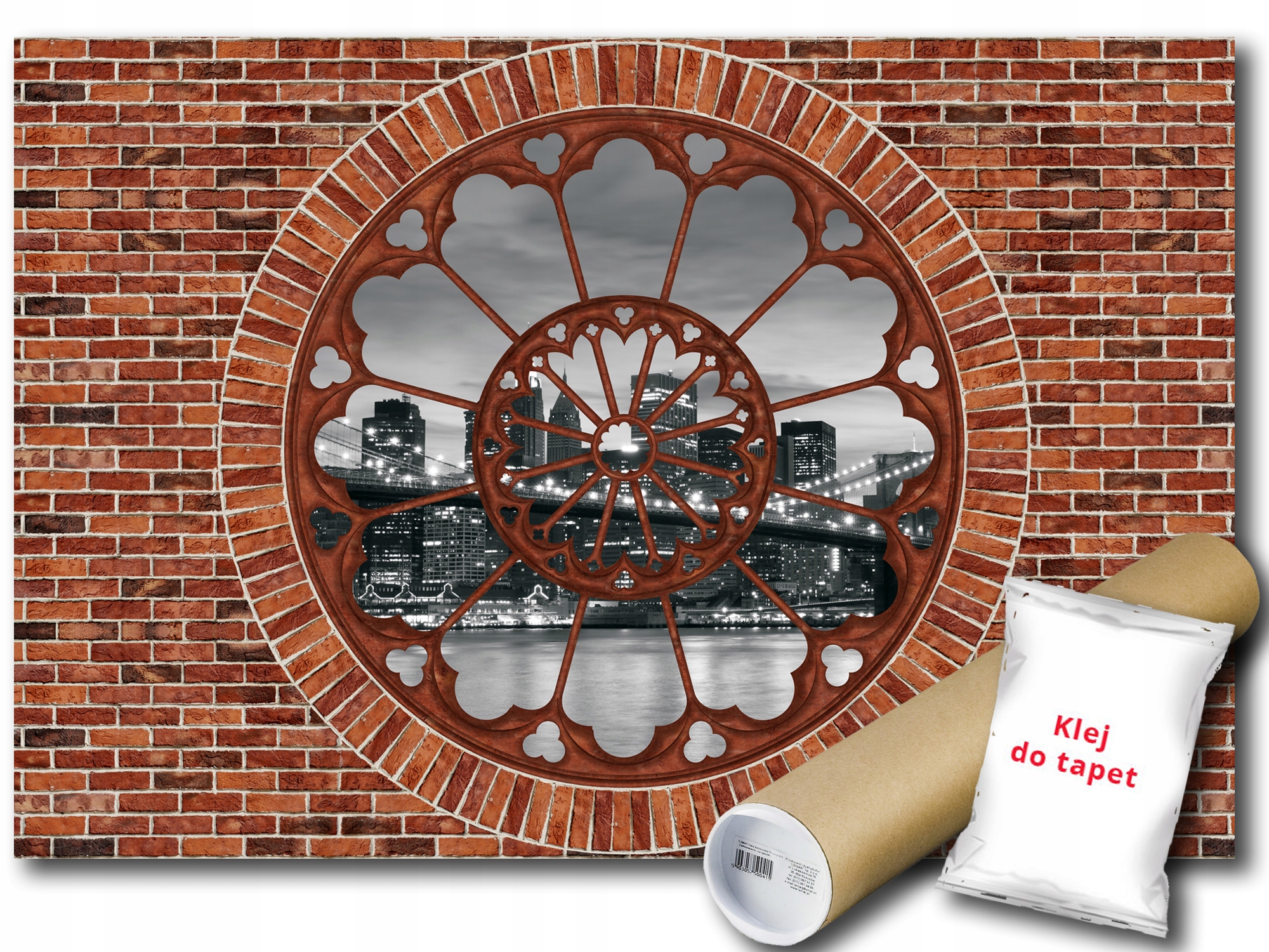 Fototapeta Tehlová Stena 6G V8 368x254 F2178