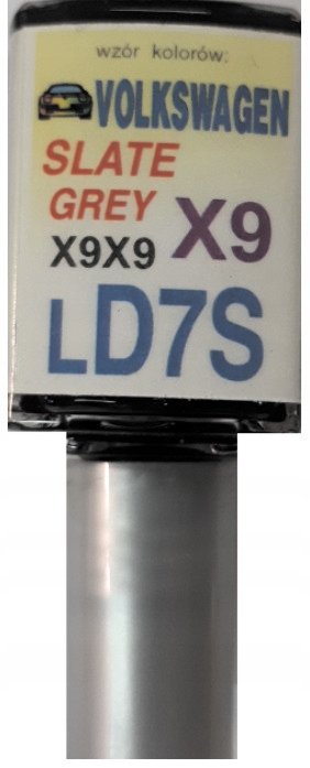 

Vw LD7S X9 Slate Grey Lakier Zaprawka Do Rys Ara