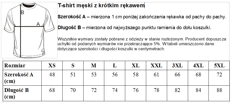 KOSZULKA męska T-shirt z WŁASNYM nadrukiem LOGO L Marka inna