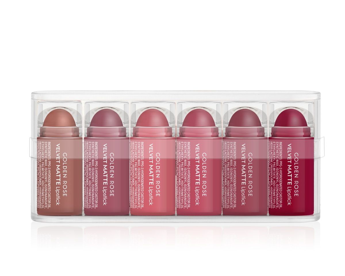 

Golden Rose Zestaw Mini Pomadek Velvet Matte