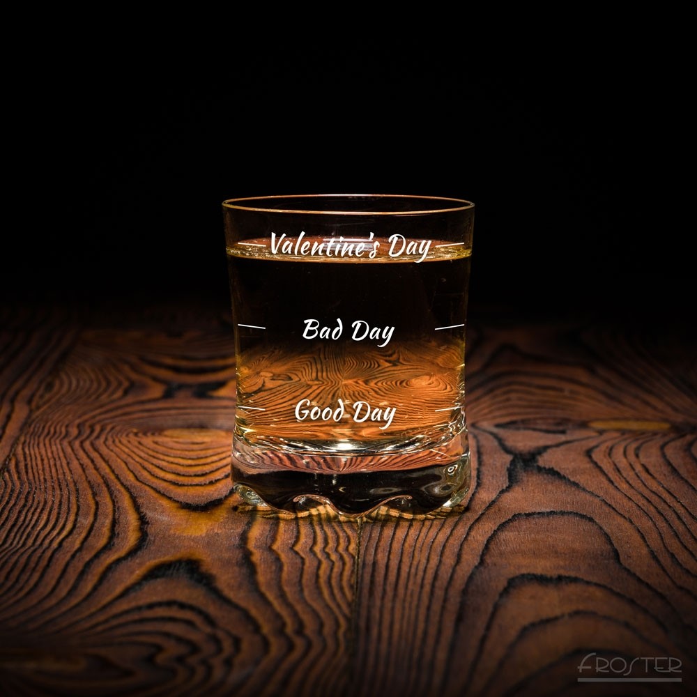 SZKLANKA do WHISKY VALENTINE'S DAY dziś WALENTYNKI Kod producenta 5906660866046