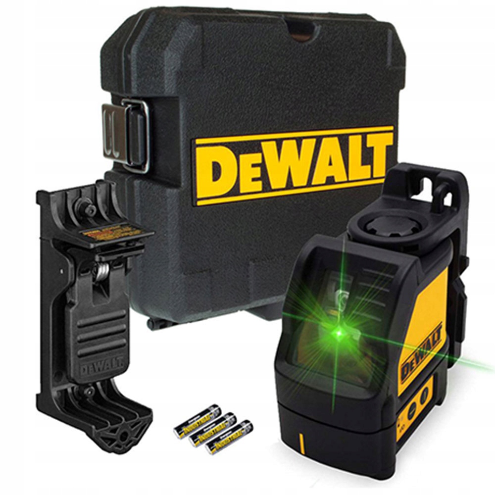 

DeWALT DW088CG Zielony laser krzyżowy zasięg 20m