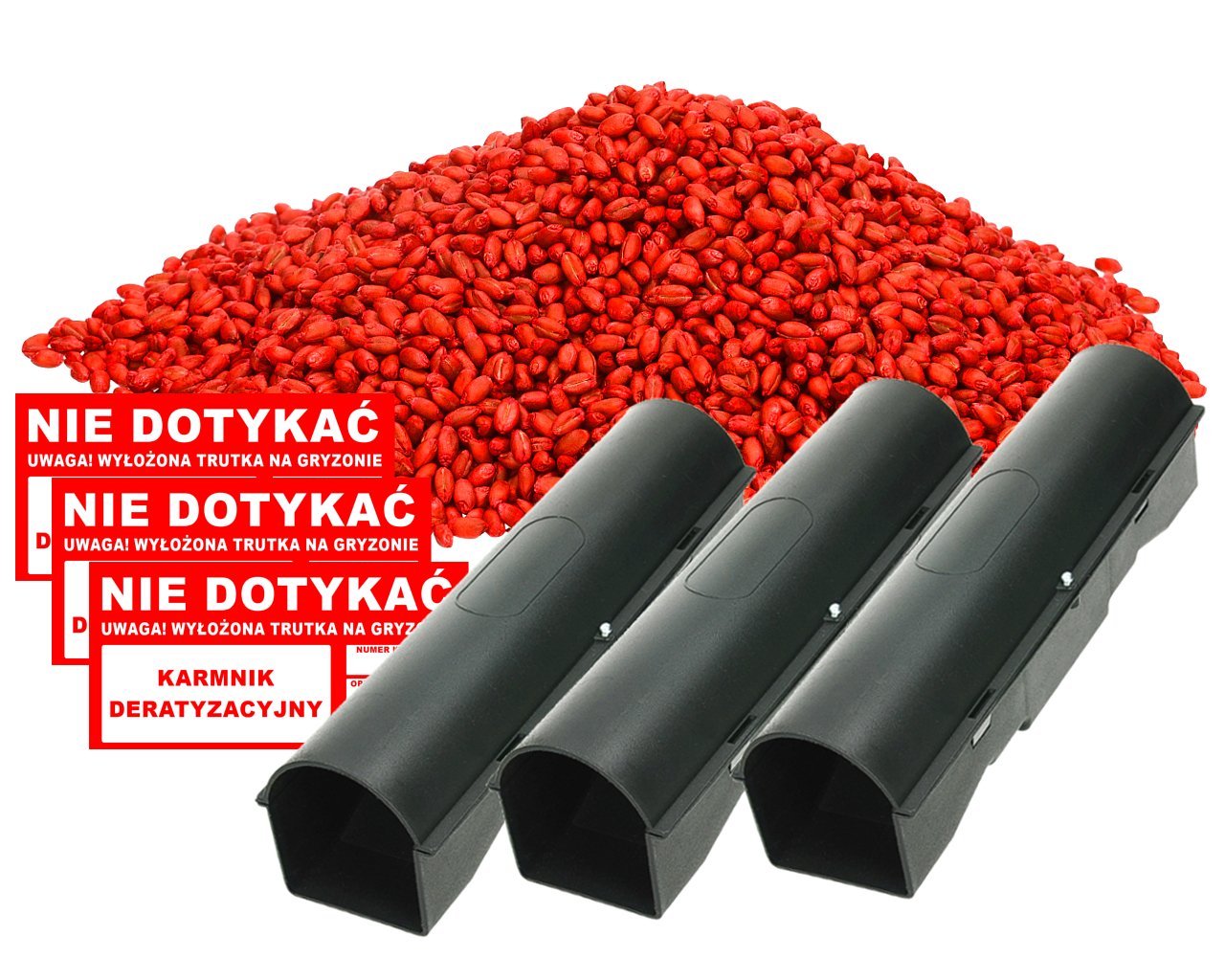 

Trutka Zatrute Ziarno 3KG Na Myszy Ratimor Zestaw