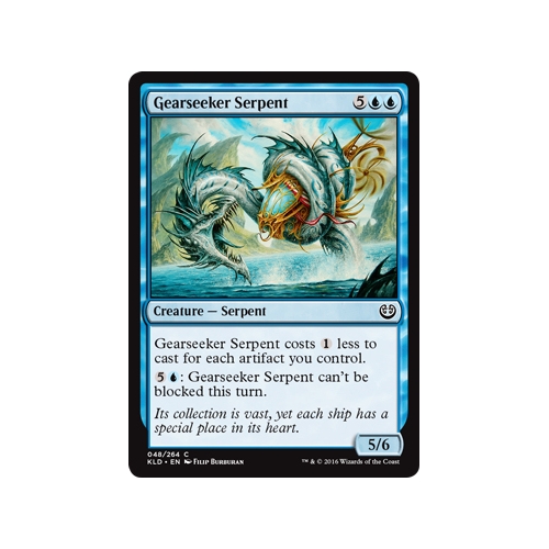 Mtg 4x Gearseeker Serpent