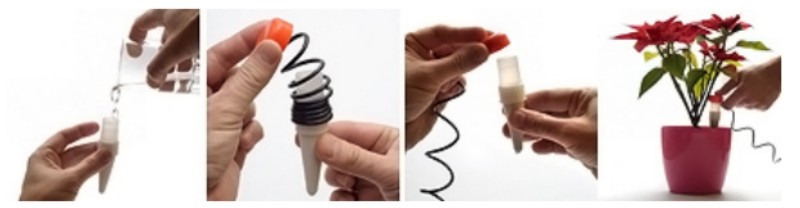 Nawadniacz do doniczek, nawadnianie, IDOZ-2 szt. Marka Prosperplast