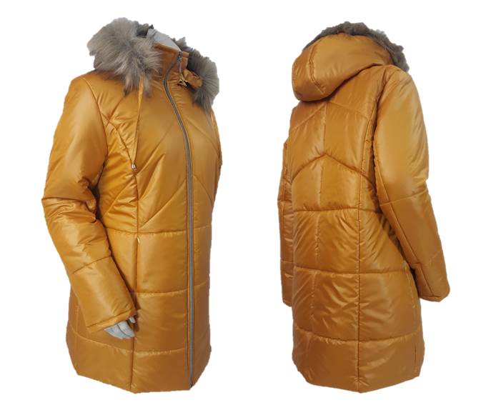 PŁASZCZYK ZIMOWY OCIEPLANY KURTKA ZIMOWA 3XL 52 54 Rozmiar 54