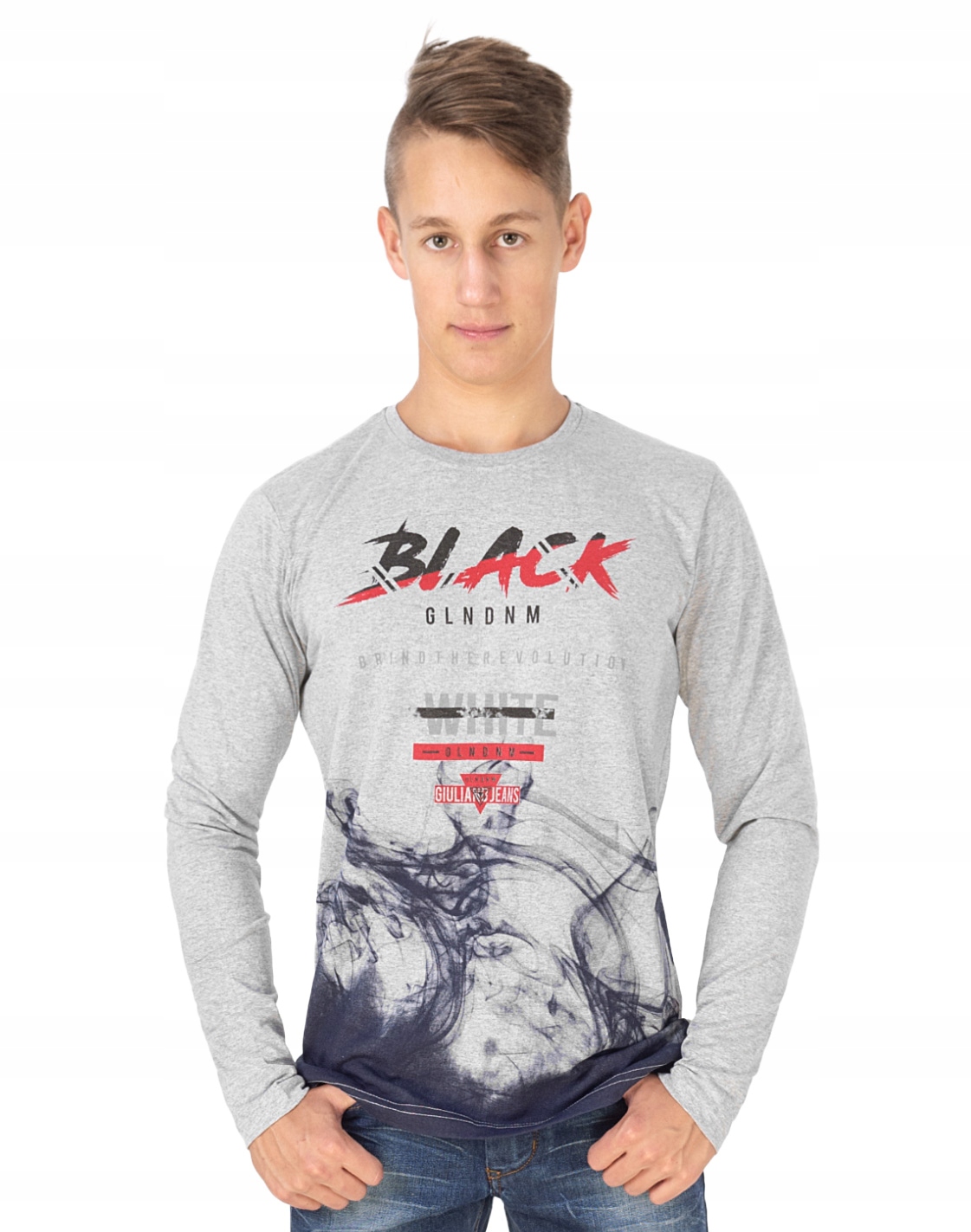 

Koszulka Męska z Długim Rękawem Long 1003-05 r M