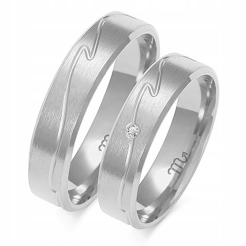 Zlaté Prsteny 14K 5 mm Zirkon id A-135