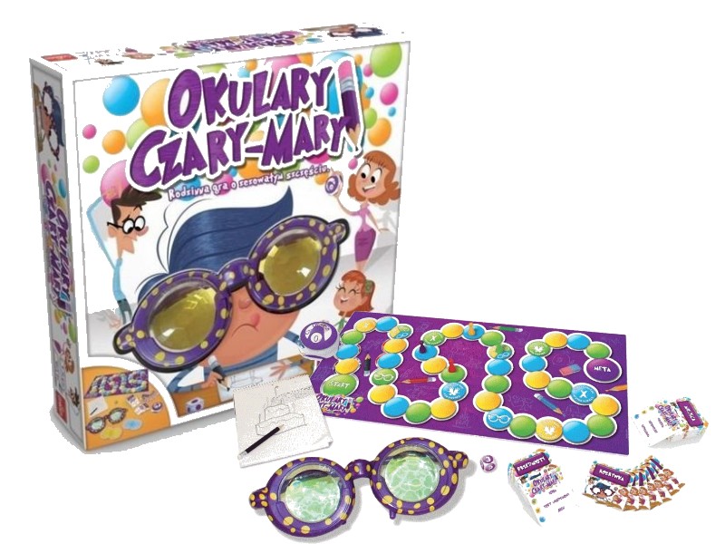 

Gra Rodzinna Okulary Czary Mary kalambury
