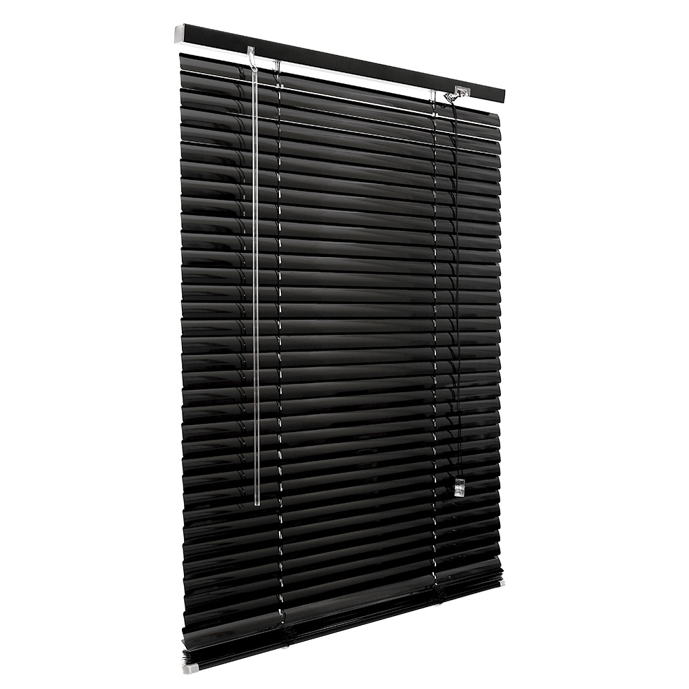 

Żaluzja na Okno Aluminiowe 90x130cm - 25mm Czarny