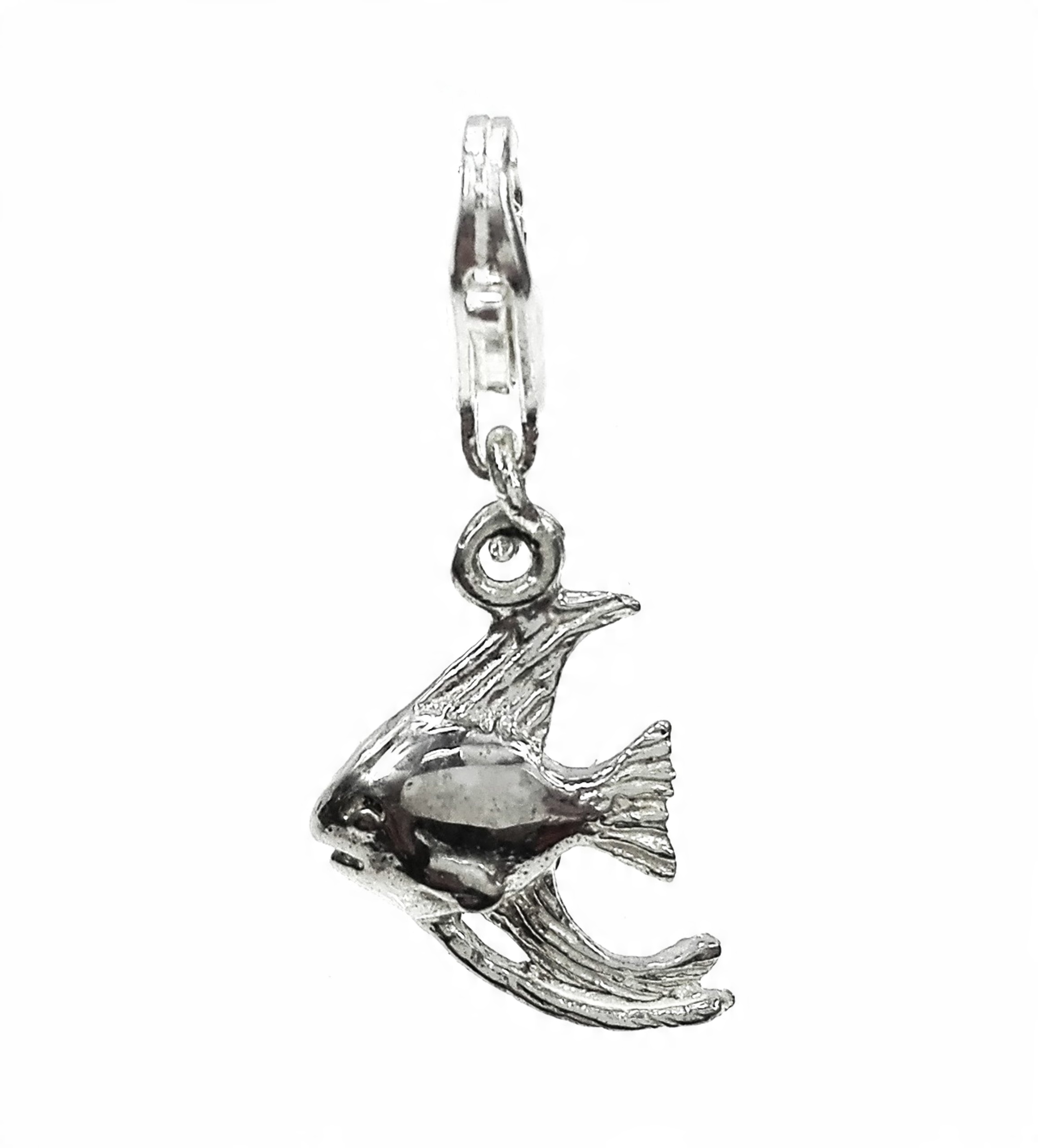 

Zawieszka srebrna charms złota rybka ryba fish