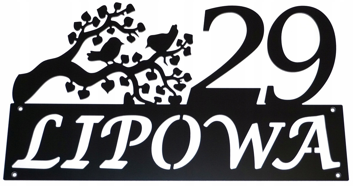 Tablica adresowa numer domu z grafiką motyw 033 Marka inna