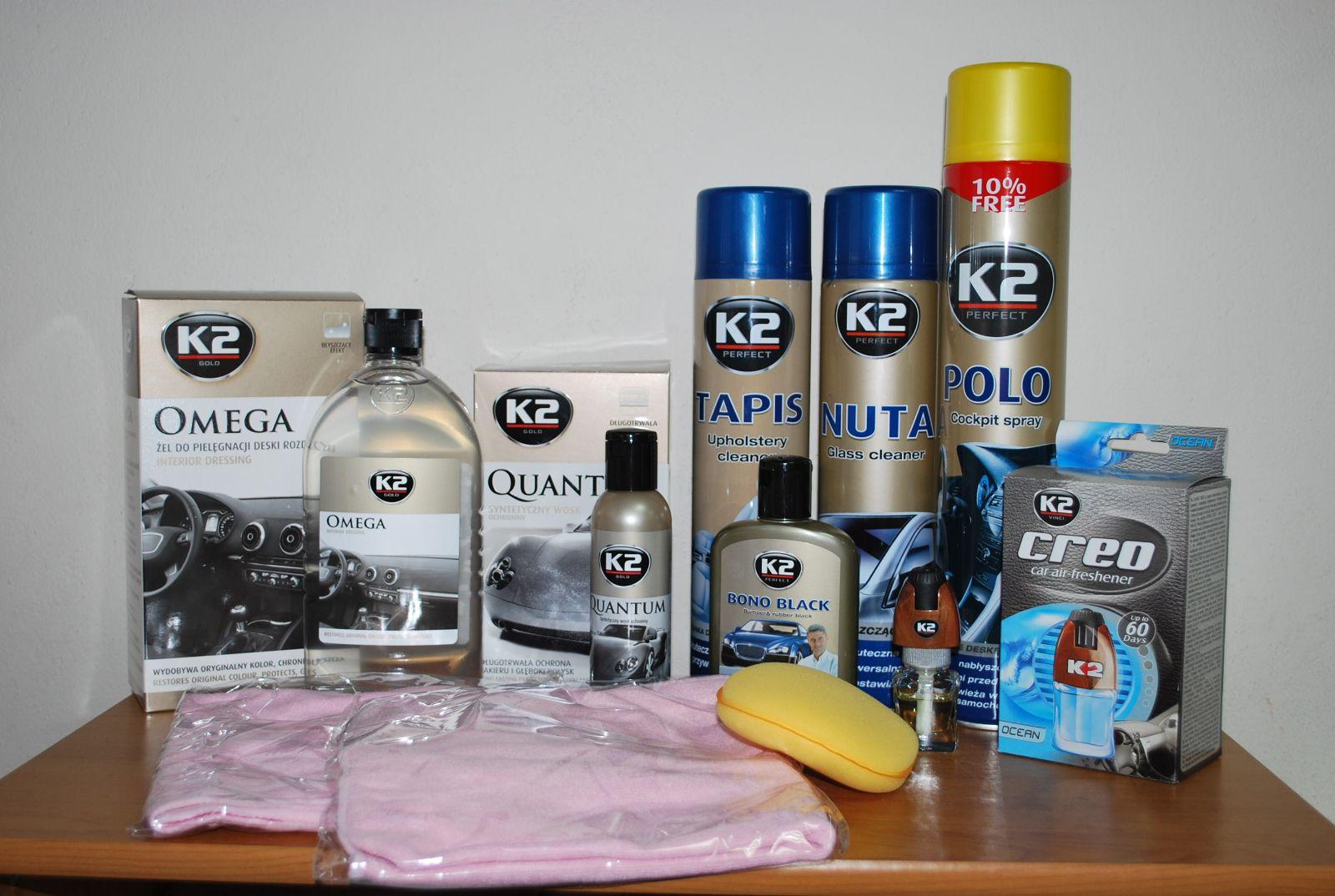 KOSMETYKI SAMOCHODOWE PIELEGNACJA KOKPIT SCIERECZK Brand K2