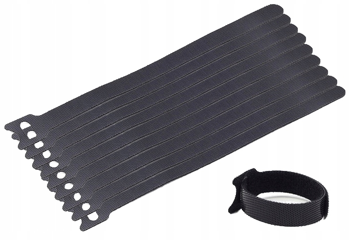 

Opaska rzep organizer kabli 210x12mm 10szt
