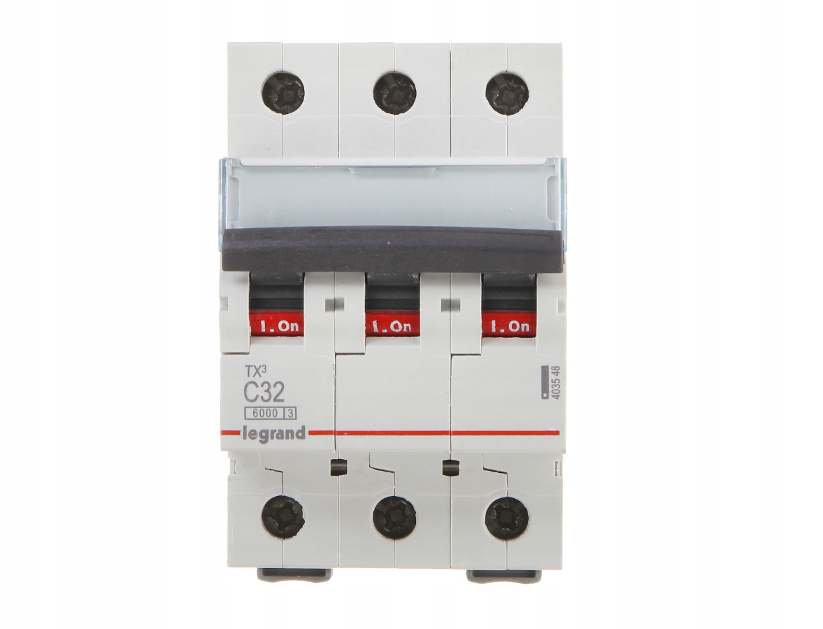 

Legrand TX3 Wyłącznik Nadprądowy 3P C32A S303