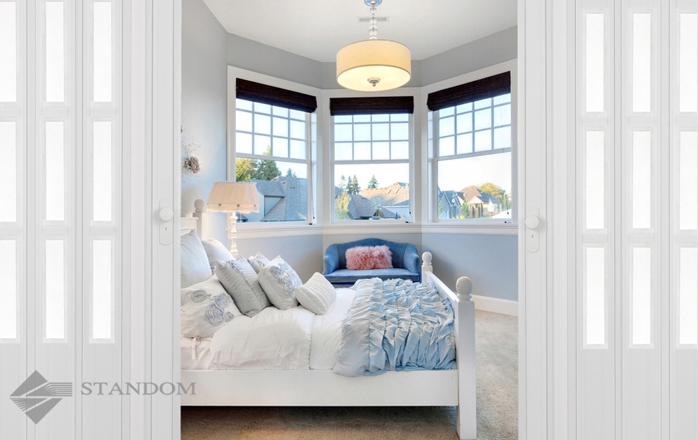 DRZWI HARMONIJKOWE ST14-A KOLOR BUK 86 CM Marka Standom