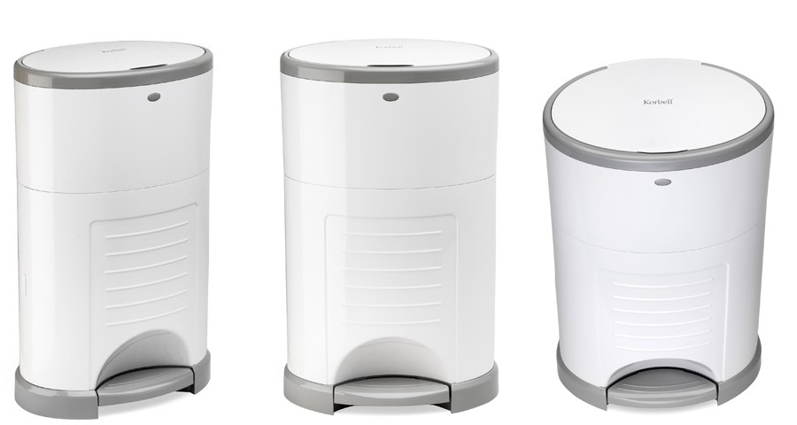 KORBELL POJEMNI KOSZ NA ZUŻYTE PIELUCHY 26L +WKŁAD Marka Korbell