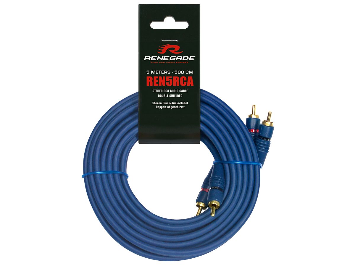 

Przewód sygnałowy Rca Renegade REN5RCA KB-216